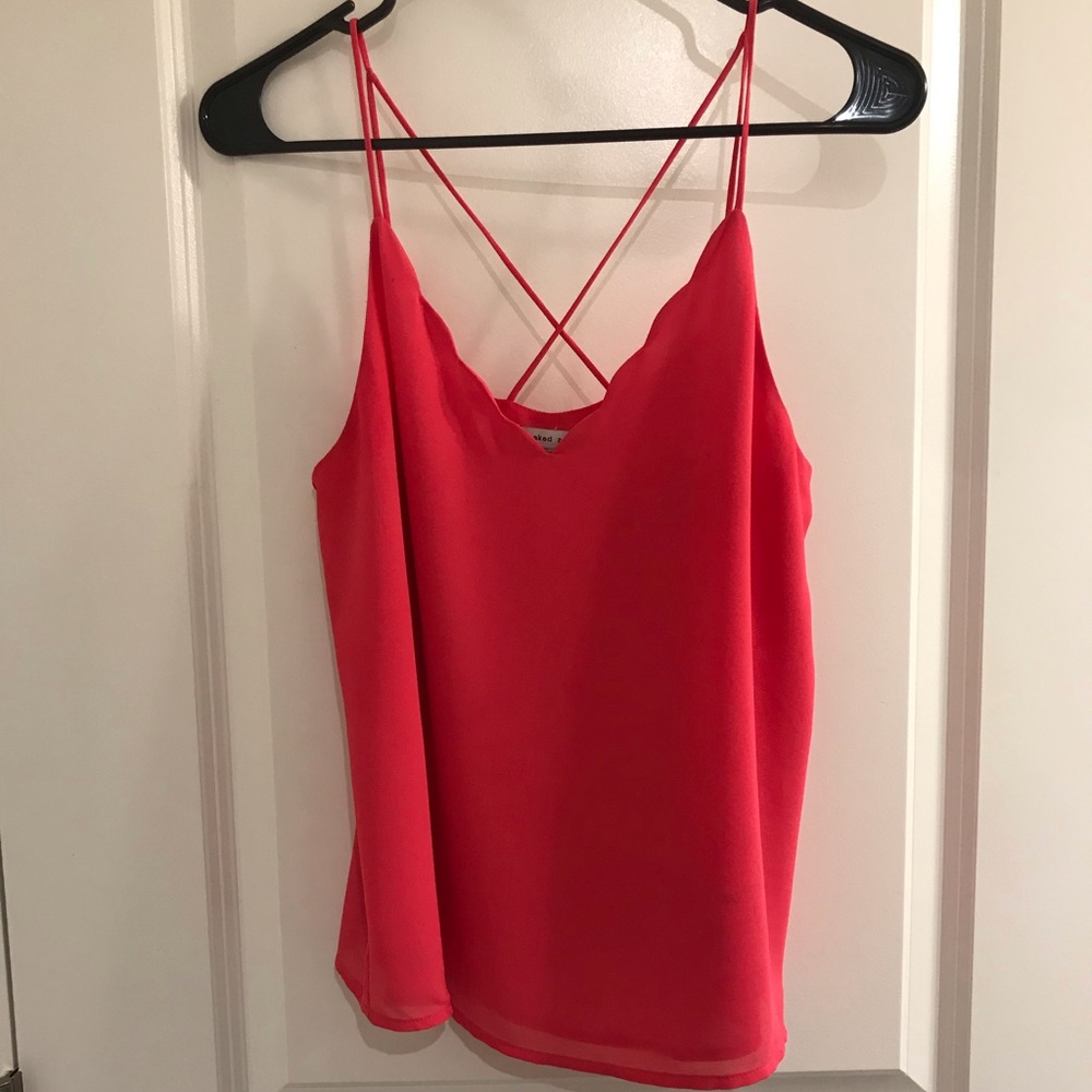 Naked Zebra Fuscia Pink Top 💝